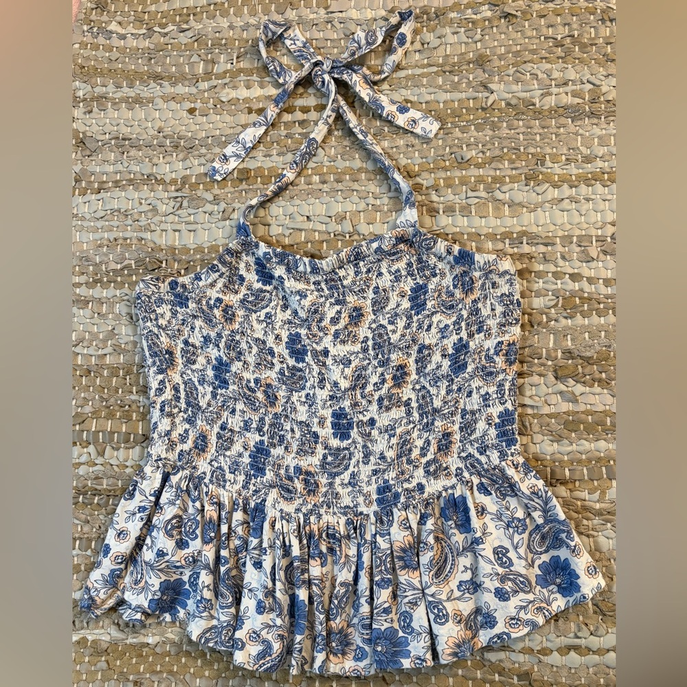 Open Back Tie Tank Top